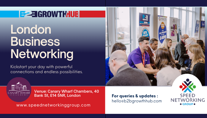 London B2B Growth Hub Business Networking - 09th January 2026